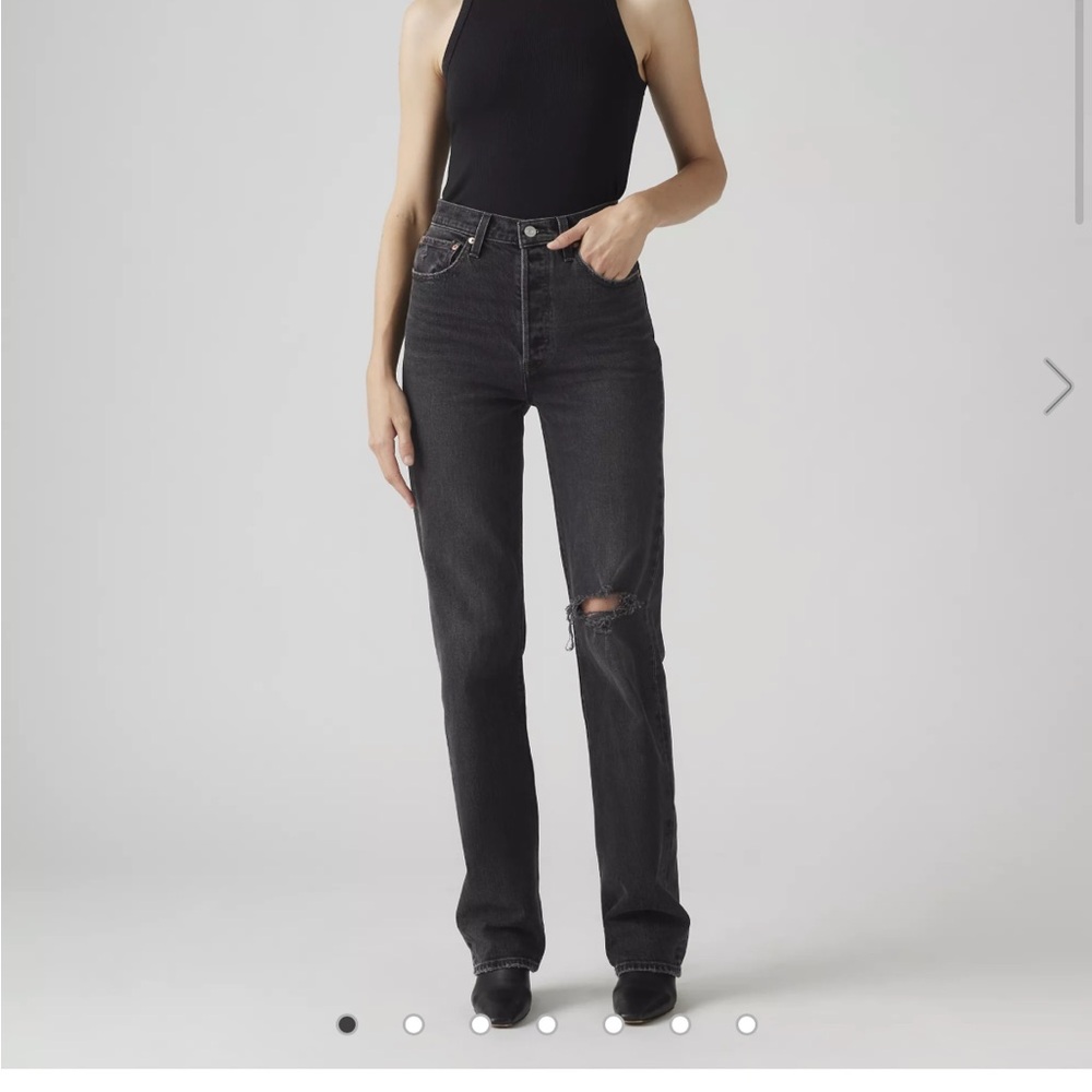 Levi’s Charcoal High Rise Women's Jeans
